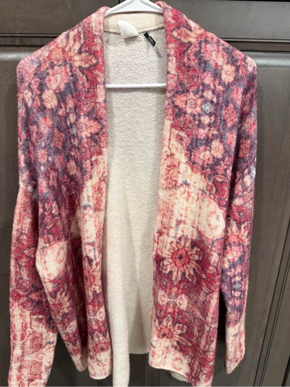 NWT Anthropologie Akemi + Kin Laurel Canyon Natalia Floral Intarsia Cardigan